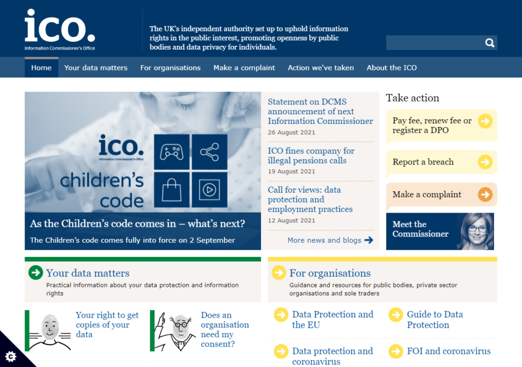 Information Commissioner's Office (ICO) - Socitm