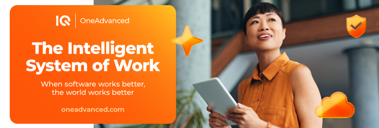 One Advanced partner advert. The intelligent system of work.