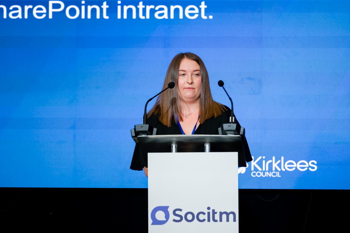 Elizabeth Arnott, Kirklees Council at Socitm President's Conference 2026