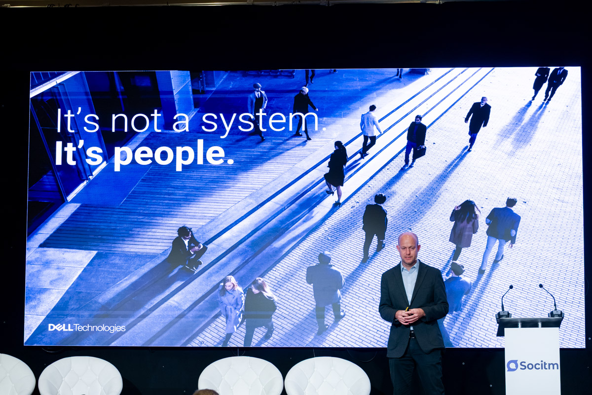 Gary McAllister, Dell speaking at Socitm President's Conference 2026