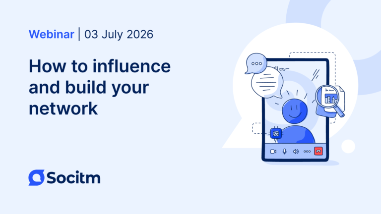 Webinar: How to influence and build your network